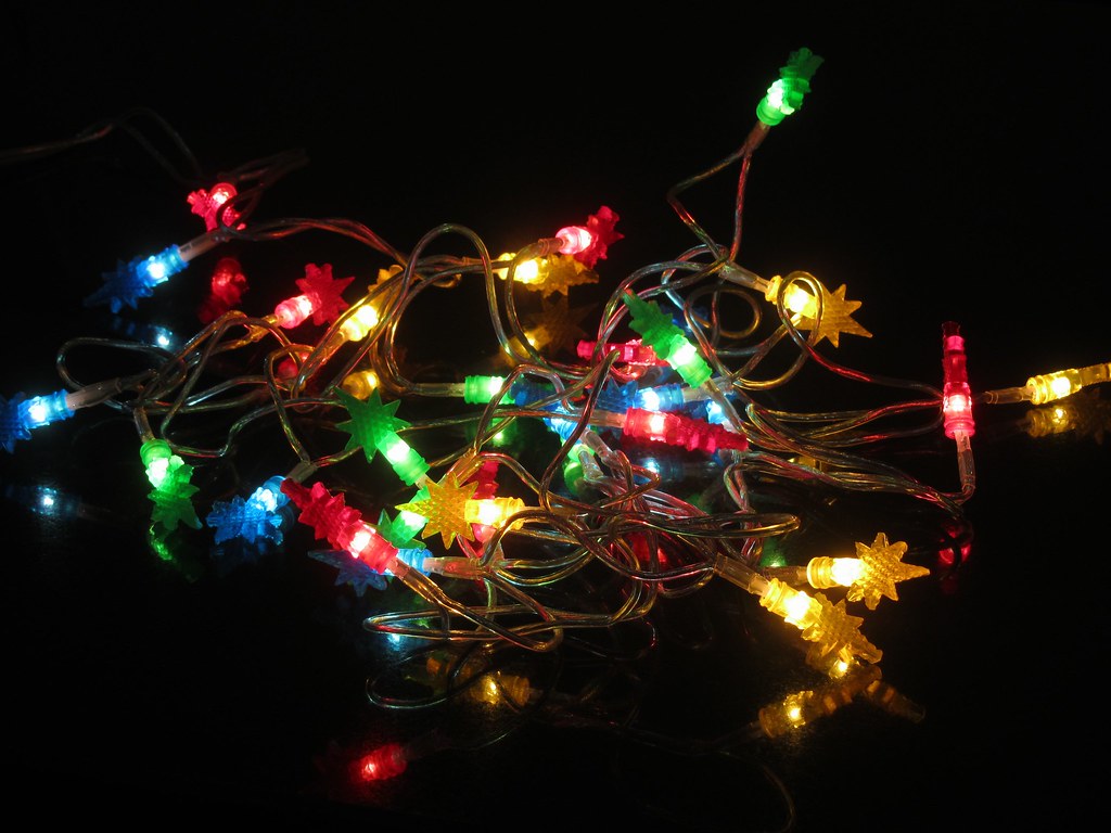 fairy lights at home Crispin HowellJones Flickr