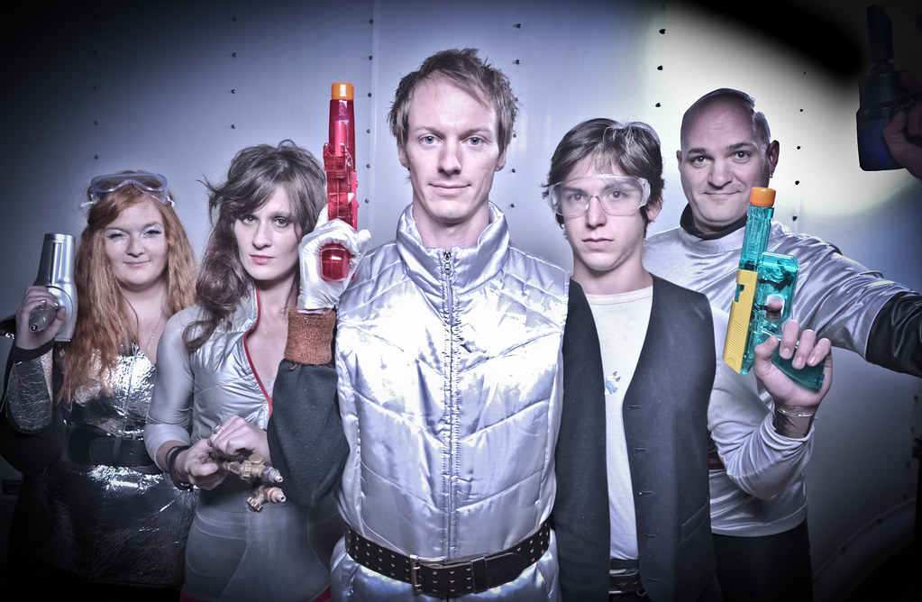 Kite Flying Robotband promos Doug Schwarz Flickr