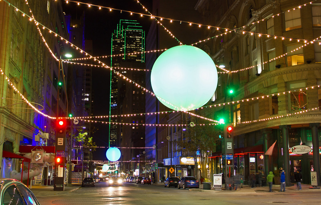 Christmas In Dallas Main Street in Dallas Texas decorated … Flickr
