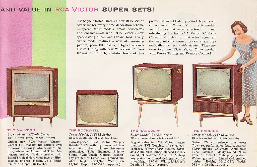 RCA VICTOR TELEVISION Dealer Brochure (USA 1956)_06 Flickr