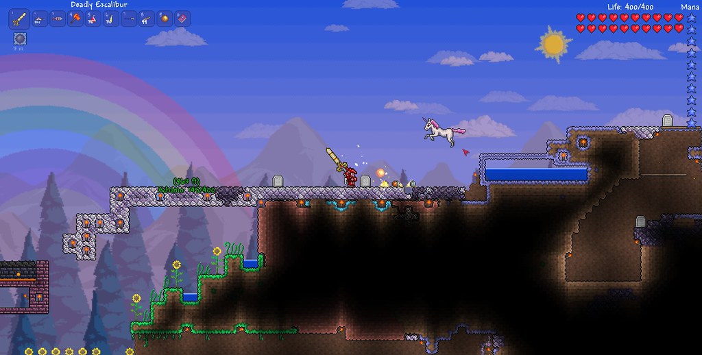 Terraria ユニコーン Tamahikari Tammas Flickr