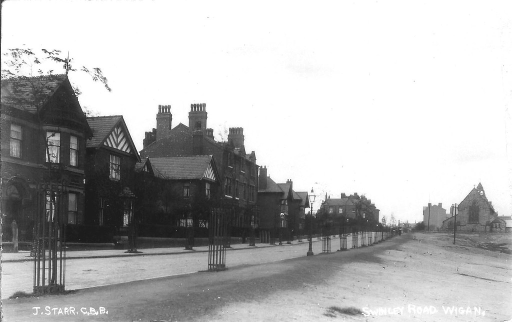 Swinley Road, Wigan, Lancashire, c1910 From the post card … Flickr