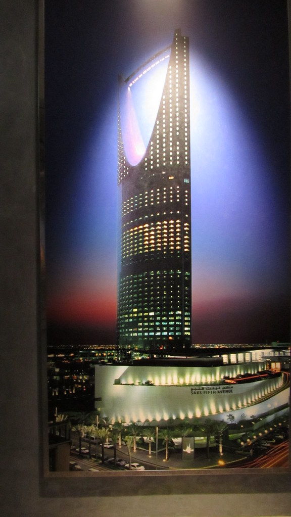 Kingdom Tower In Riyadh, Saudi Arabia Sam DeLong Flickr