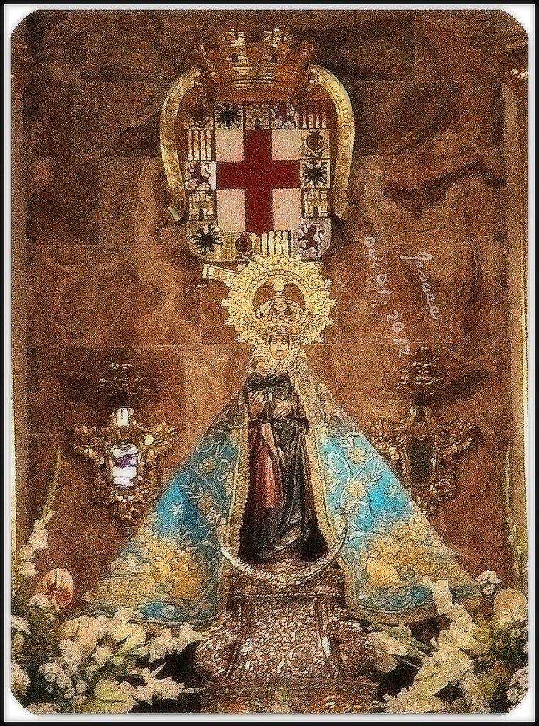 Virgen del Mar Virgen del Mar, Patrona de Almería, en el C… Flickr
