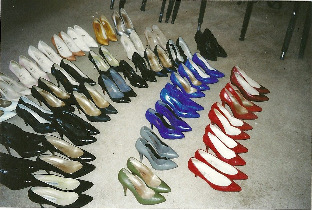 1980's Pumps Includes Spanish Leather and Europa pumps as … Flickr