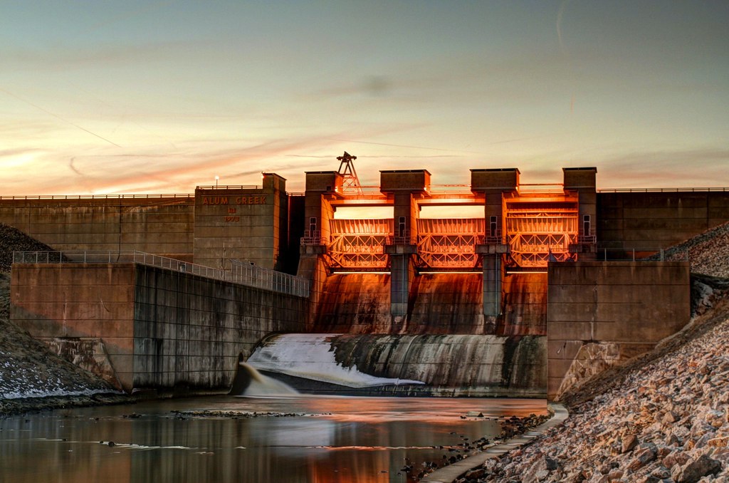 Alum Creek Dam Thanks to Brandon Townley for the inspirati… Flickr