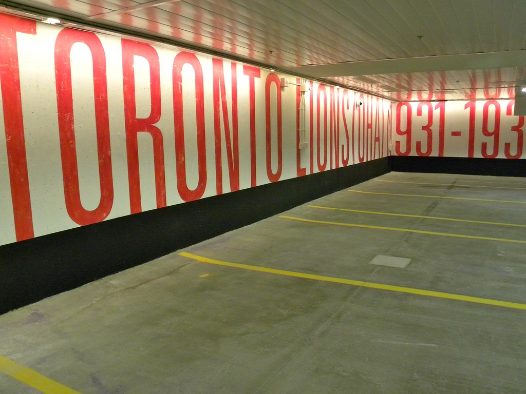 Loblaws Maple Leaf Gardens The parking garage is painted… Flickr