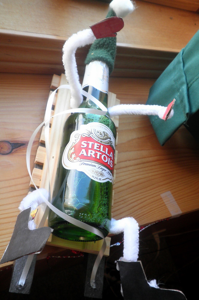 Decorate Beer Bottles Christmas 2011 Flickr