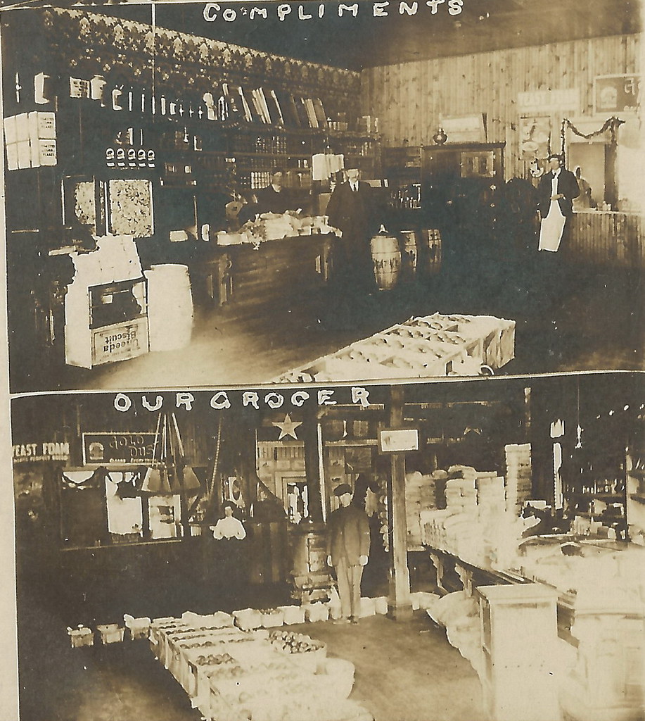 SE Dundee MI RPPC JM BEEKHAM GROCERY & MERCANTILE BAKERY S… Flickr
