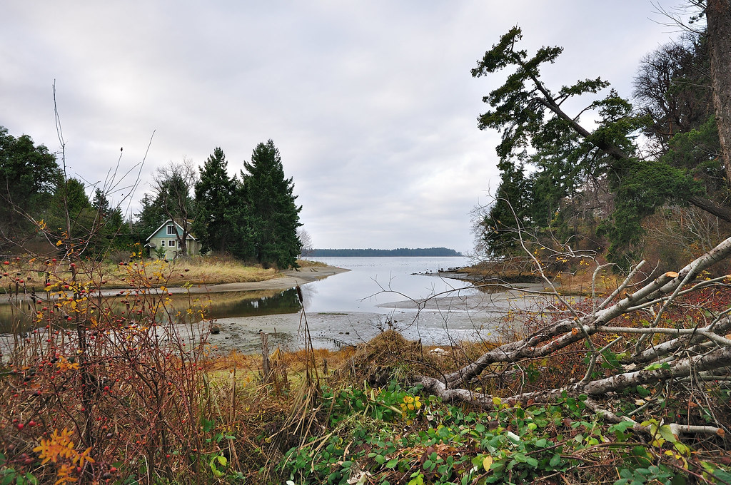 Craig Creek and estuary leading to Craig Bay, Parksville, … Flickr