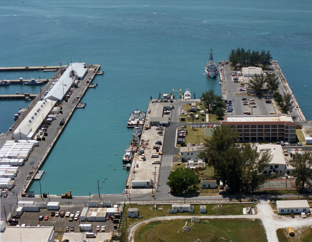 MM00034020x An aerial of the Coast Guard on Trumbo Annex o… Flickr