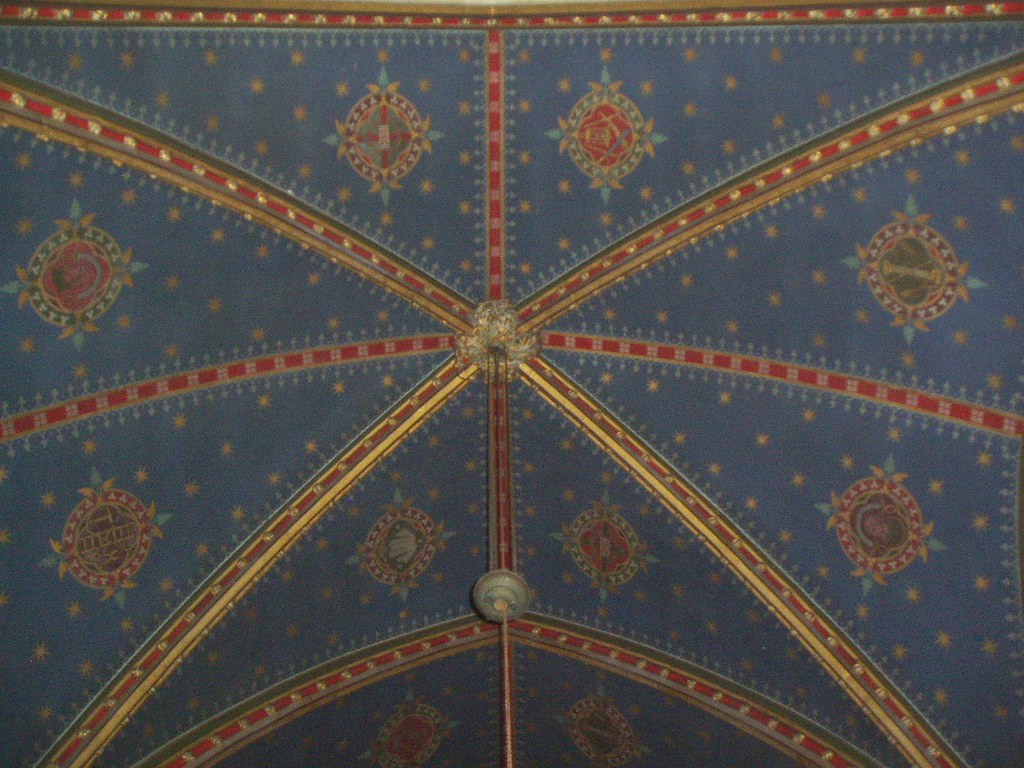 Chancel Vault, Our Lady & St Alphonsus, Hanley Swan Flickr
