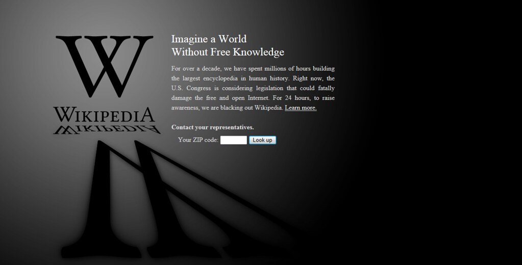 wikipedia censorship Imagine a World Without Free Knowledg… Flickr
