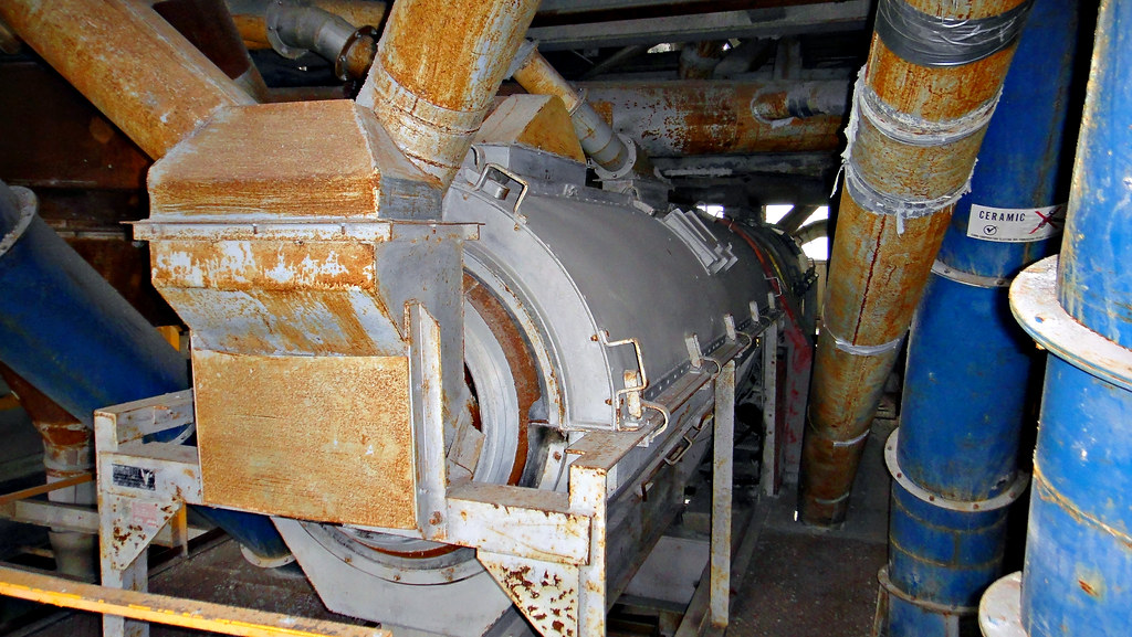 Asbestos Mill Large Cylindrical Grader Asbestorama Flickr