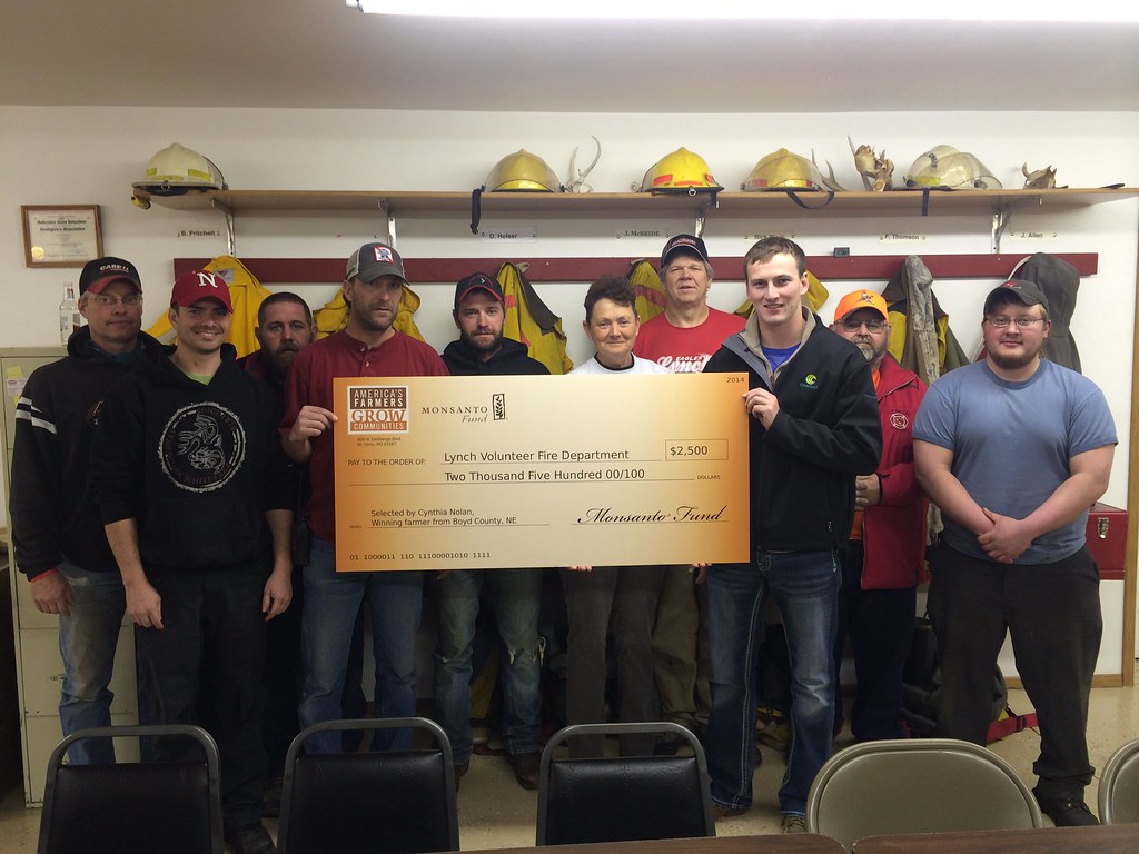 Boyd County, NE Pictured left to right (holding the check… Flickr