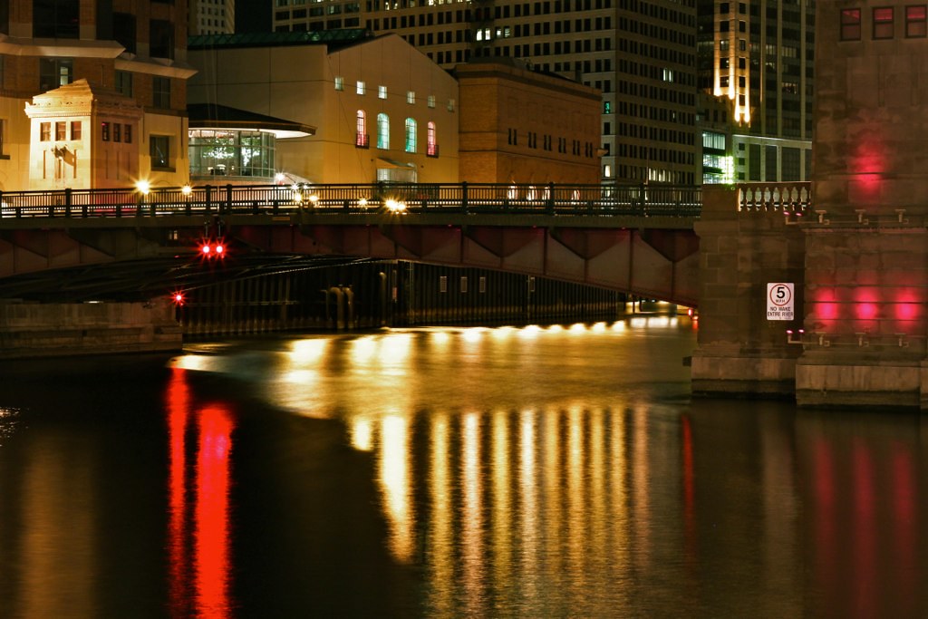 Kilbourn Bridge Over the Milwaukee River Richard Flickr