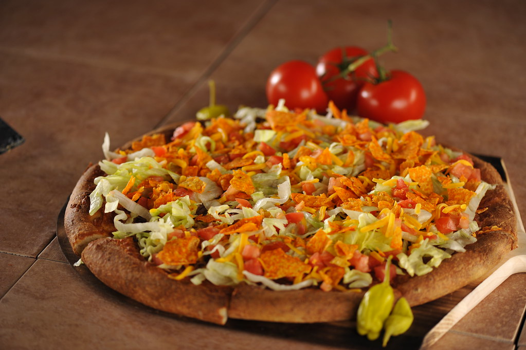 Garlic Jim's Taco Pizza3 A delicious pizza for the New Yea… Flickr