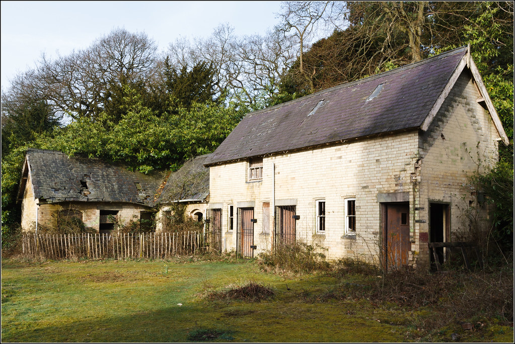 Charnwood Lodge derelict outbuildings Phil McIver Flickr