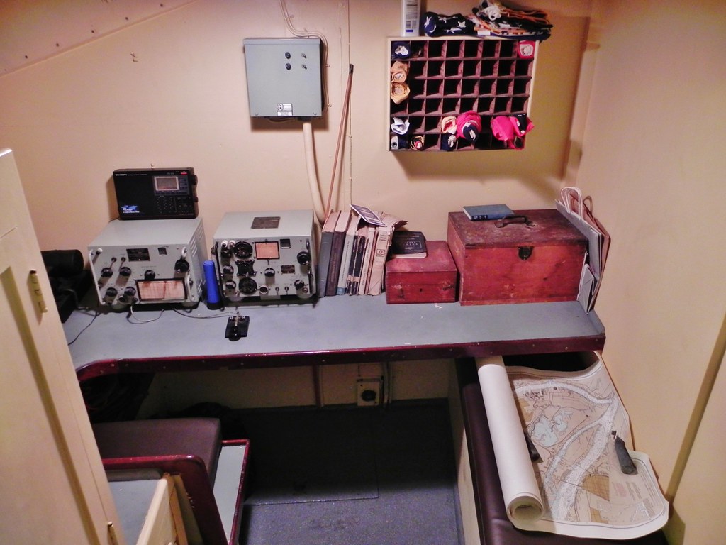 Radio room, 85ft USAAF Crash Boat P520 Greg Flickr