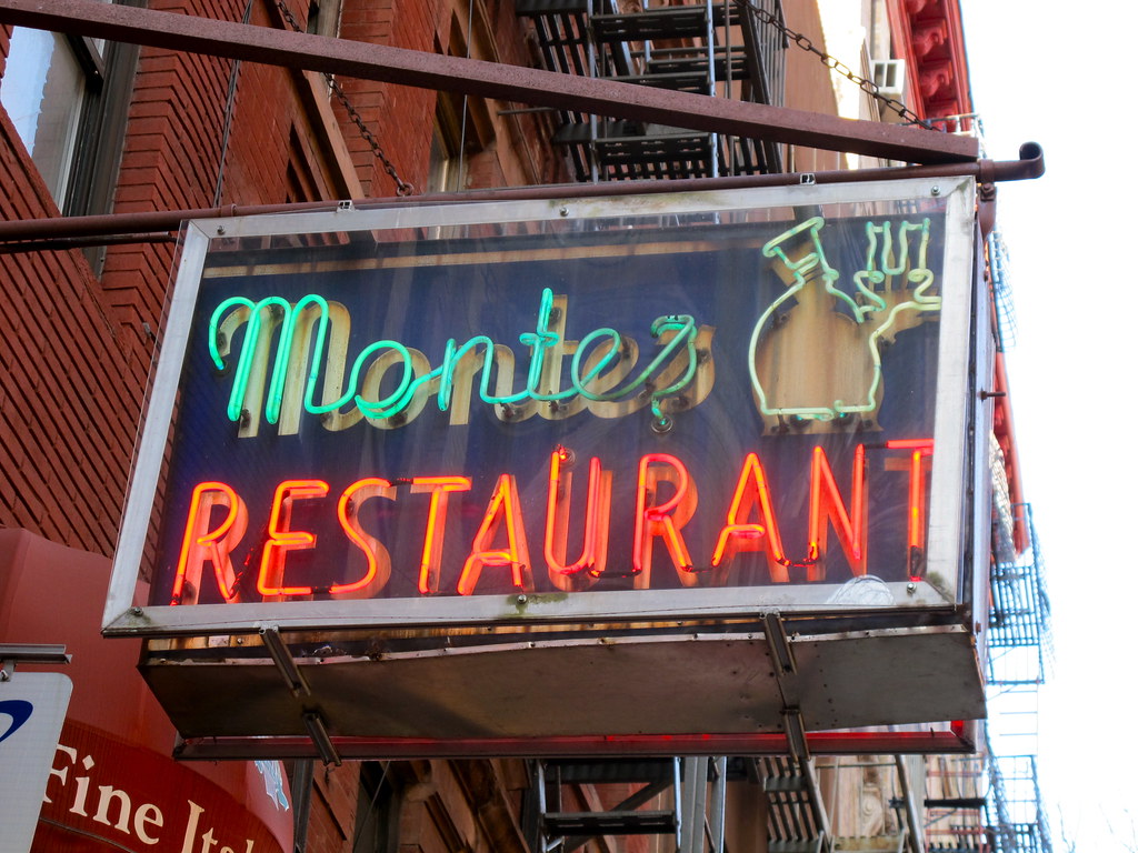 Monte's Restaurant NYC MacDougal St, Greenwich Village Flickr