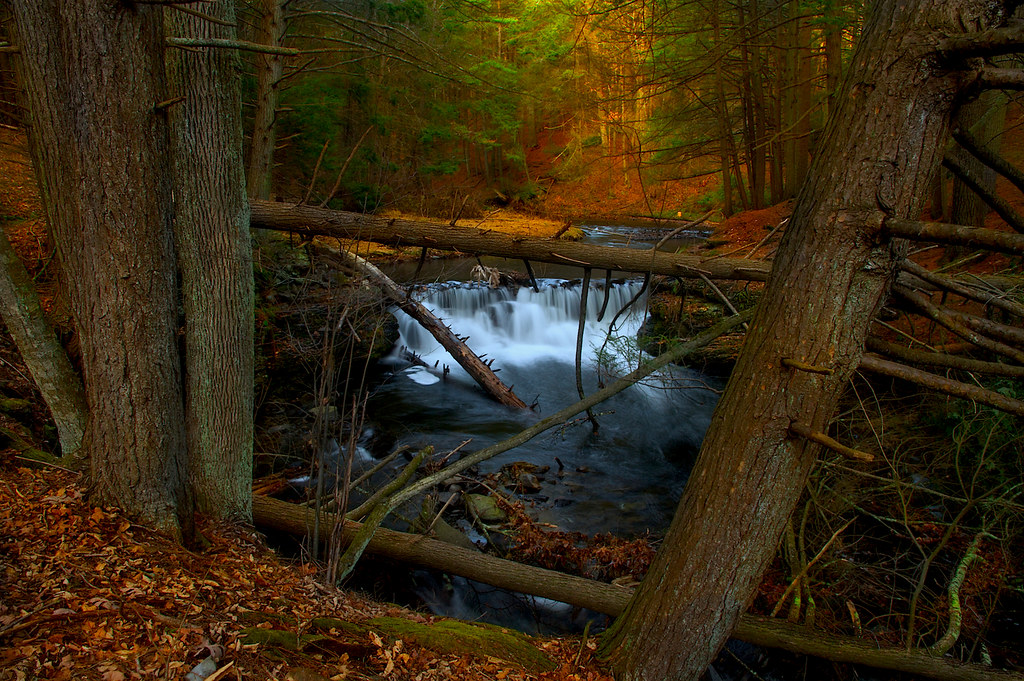 Elevation of Conashaugh Lakes, PA, USA Topographic Map Altitude Map