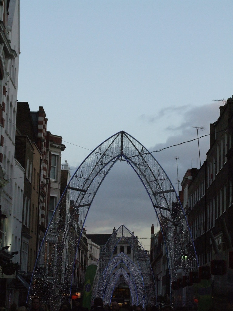 Bond Street Lights Christmas decorations down Bond Street B Flickr