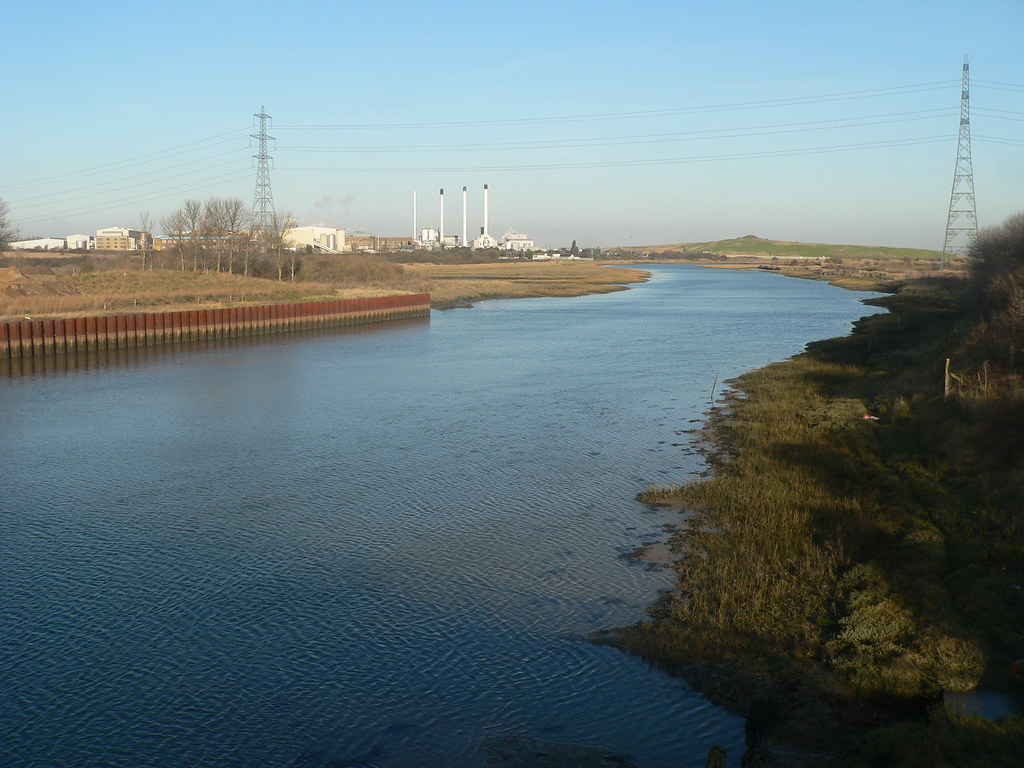 Milton Creek, Sittingbourne in the last Century a major ro… Flickr