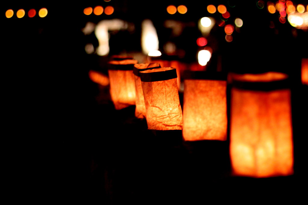 luminaria Luminarias at Old town Albuquerque, NM. prachu1980 Flickr