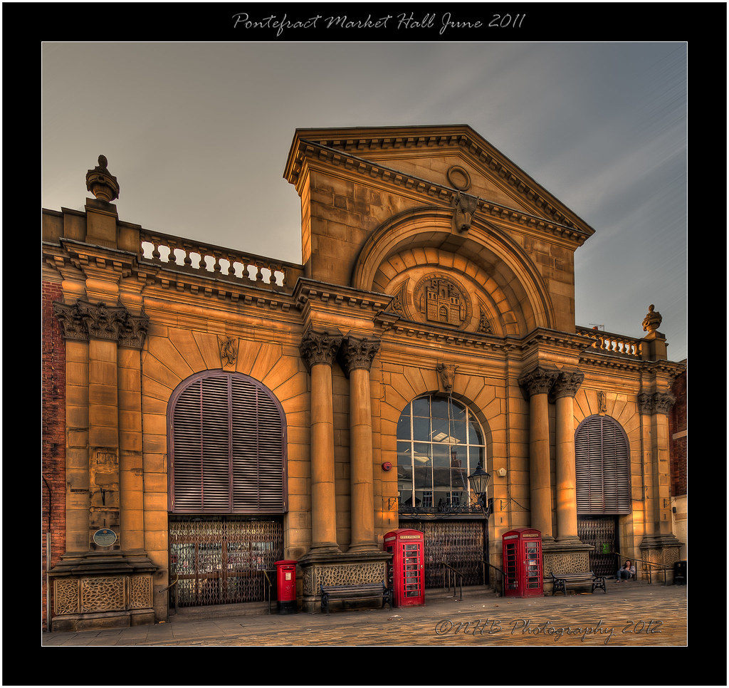 Pontefract Market Hall June 2011 Three shot H.D.R. of Pont… Flickr