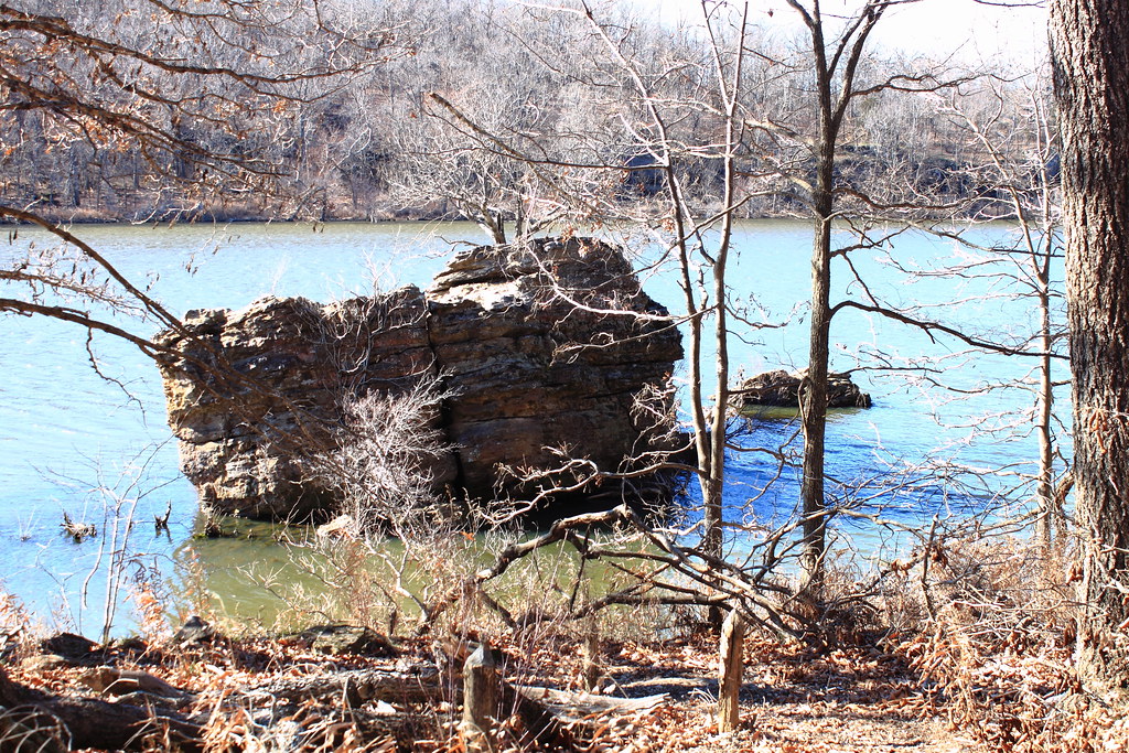 Rock Formation in Lincoln Lake Northwest Arkansas Flickr