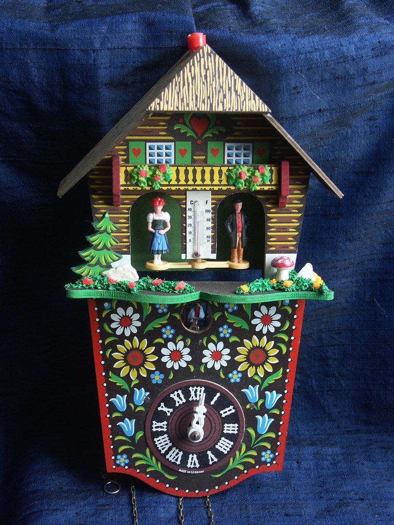 Novelty cuckoo clock Still in its original box, though mis… Flickr