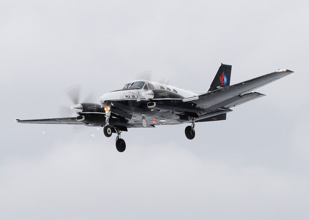 CFMFU King Air at Kelowna Military trainer from Portage l… Flickr