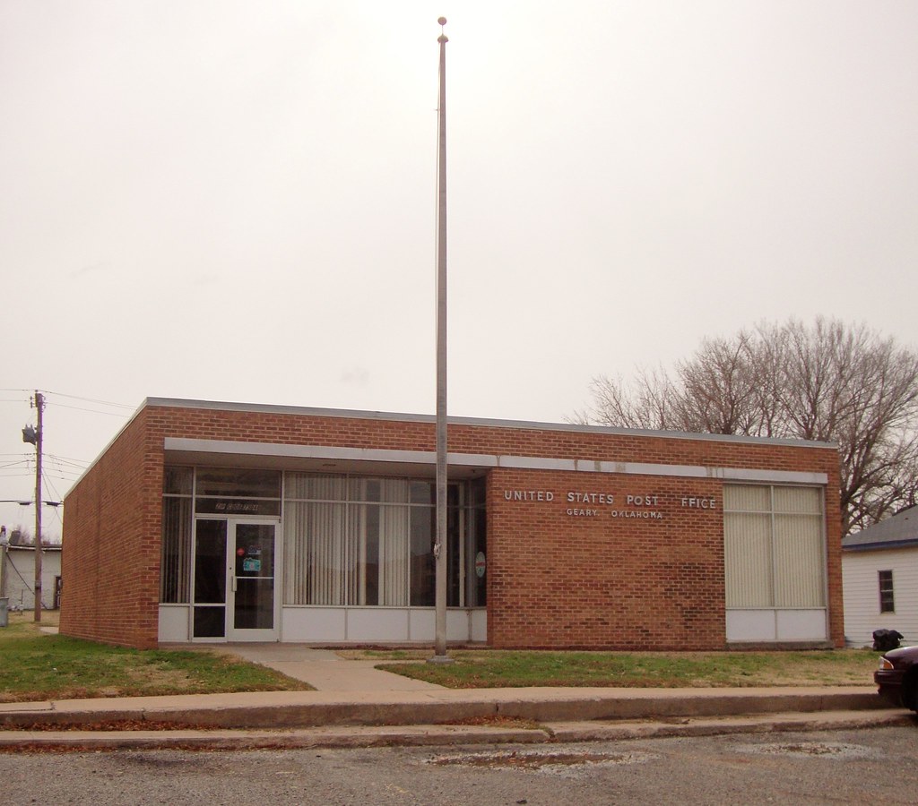 Post Office 73040 (Geary, Oklahoma) Geary is an interestin… Flickr