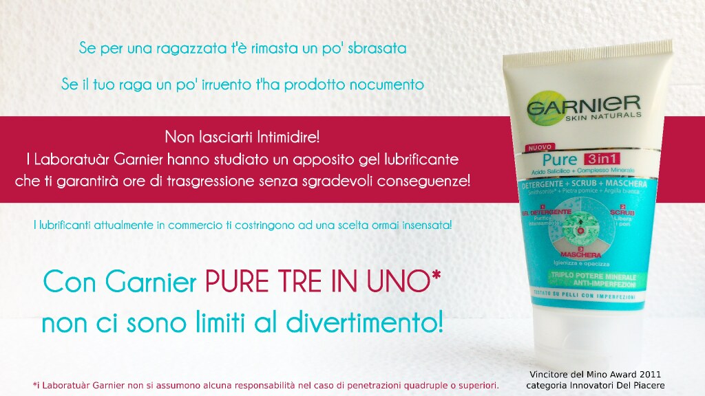 Packshot Garnier Pure 3 in 1 Vivi la notte di Capodanno 20… Flickr
