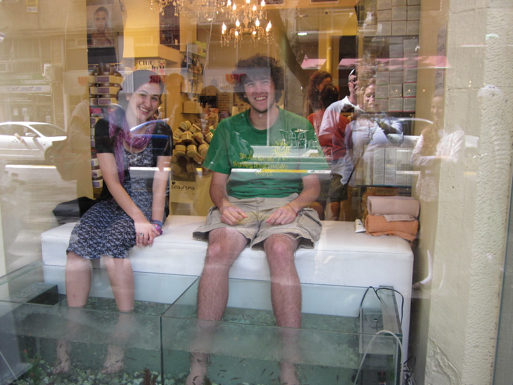 Feet Eating Fish with Julia Flickr