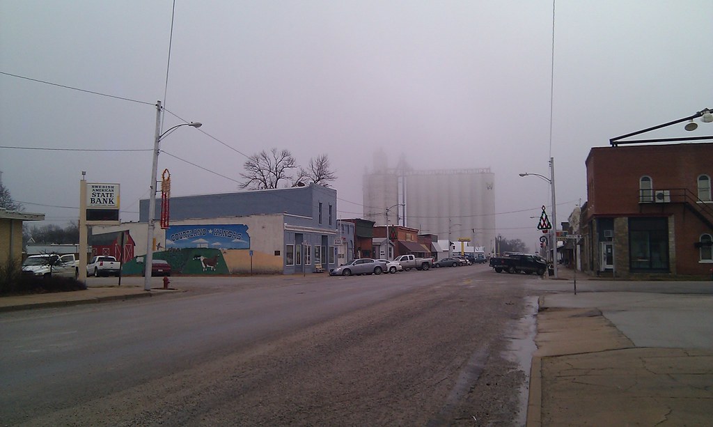 Courtland, Kansas Main Street looking south l mhn Flickr