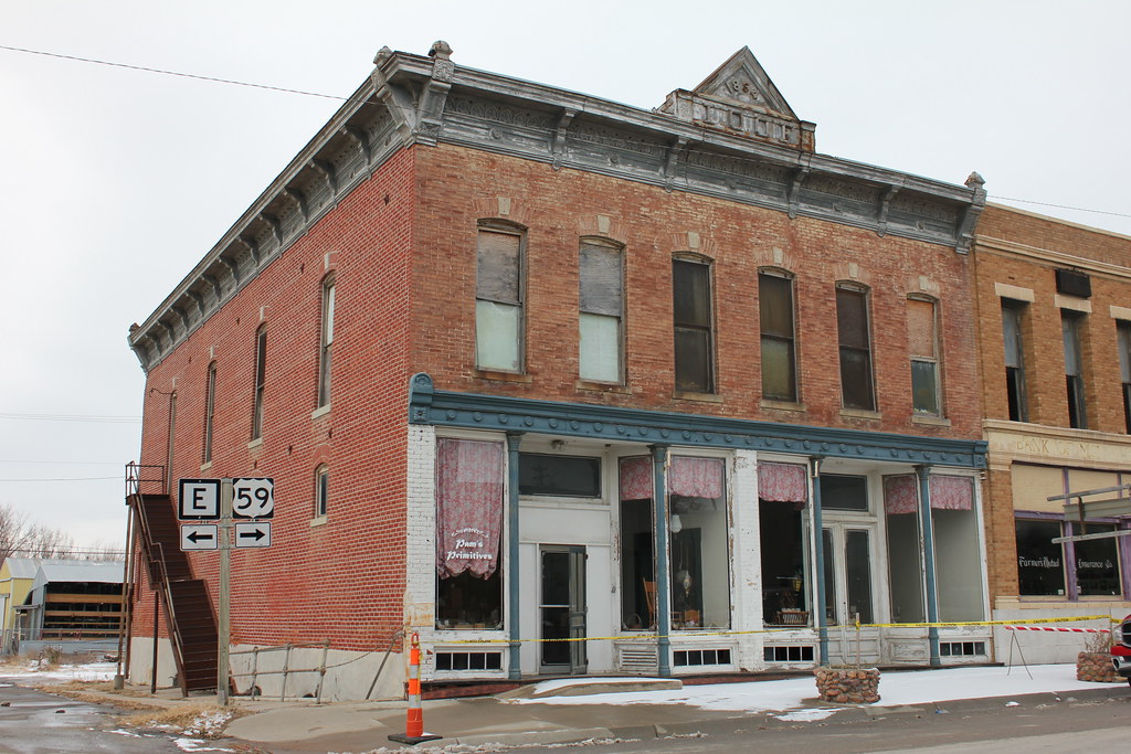 I.O.O. F. Hall Mound City, MO Constructed in 1894. The b… Flickr