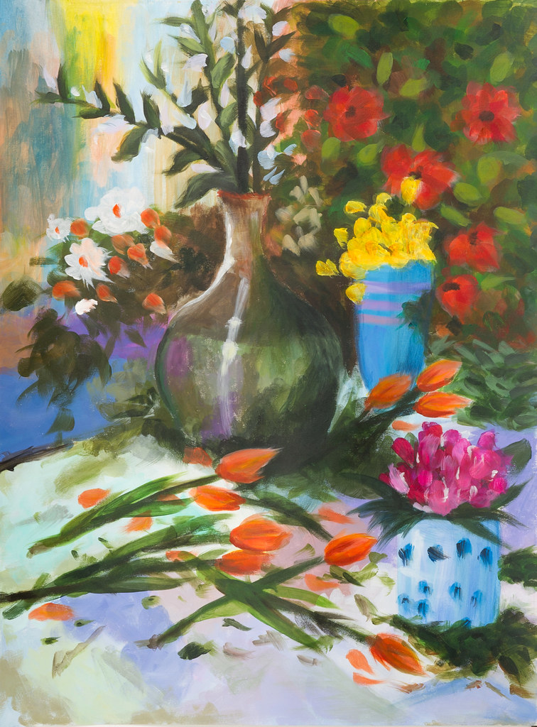 7 Untitled, Acrylic on Bristol Board, 24" x 18", 2011. Flickr