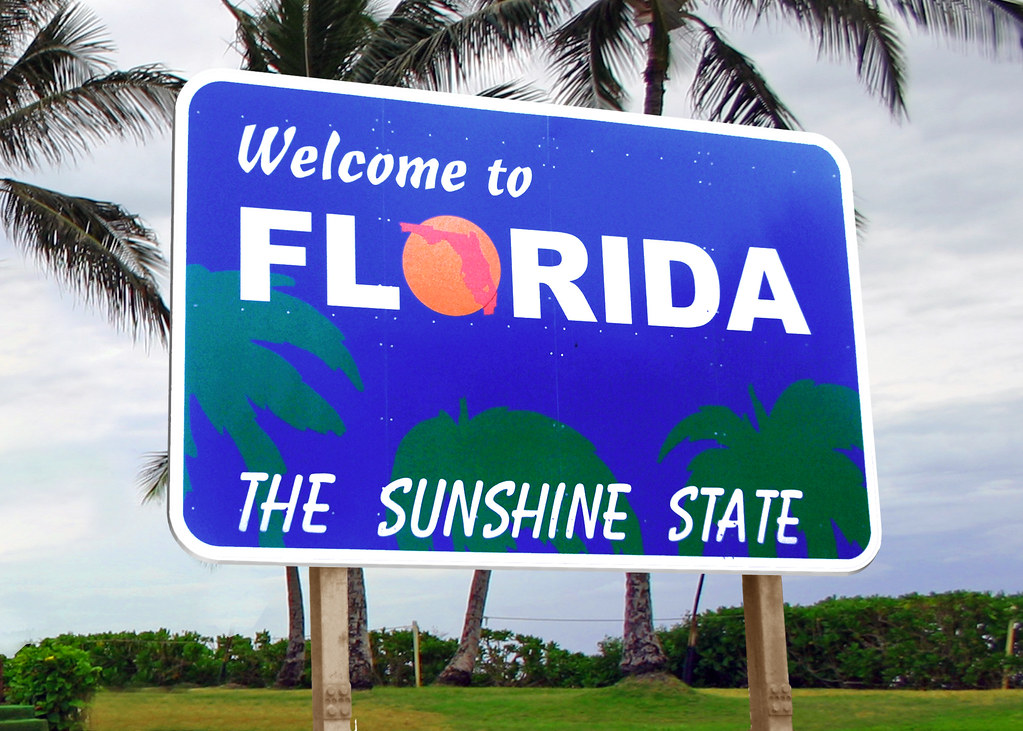 To Florida Sign The source image for the t… Flickr