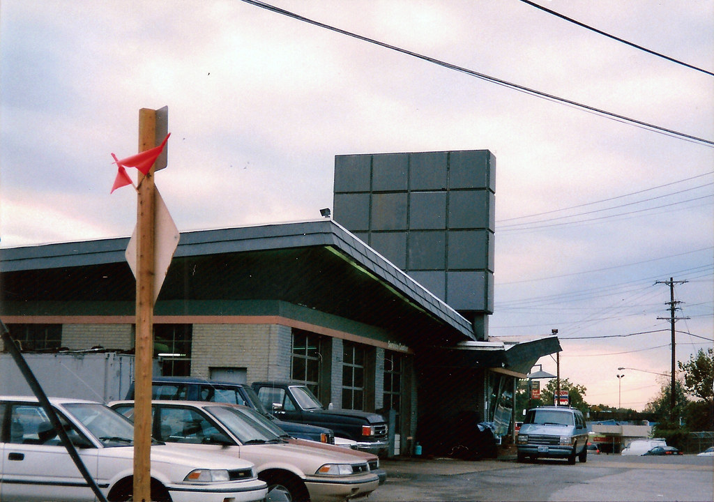 60s Service Station, Kensington MD 1994 Johnny Dollar Flickr