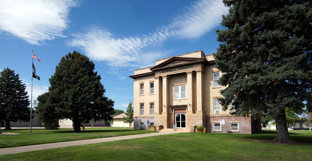 Morrill County Courthouse Bridgeport, Nebraska robert e weston jr
