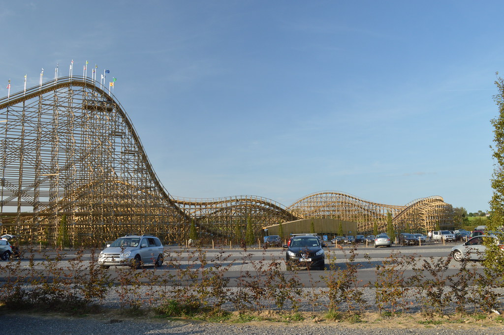 The Biggest Wooden Coaster in Europe Matthew Wells Flickr