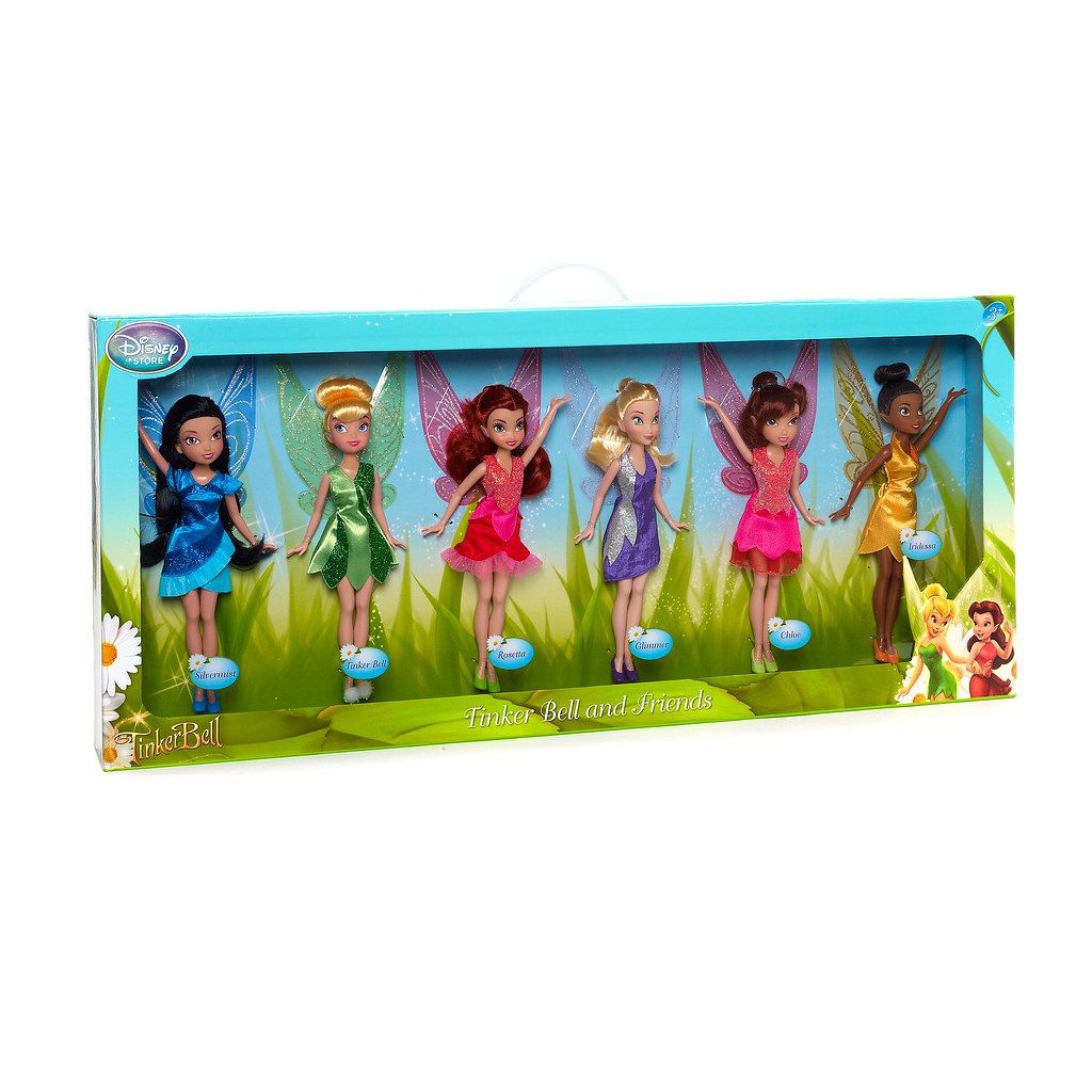 2011 Disney Store UK Fairies 9'' Dolls Pack of 6 a photo on Flickriver