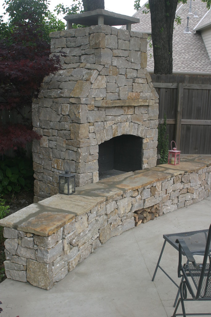 Tulsa Outdoor Fireplaces (4) Outdoor fireplace by Tulsa Br… Flickr