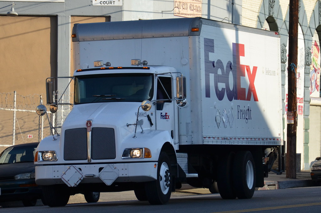 FEDEX FREIGHT KENWORTH BOX TRUCK Navymailman Flickr