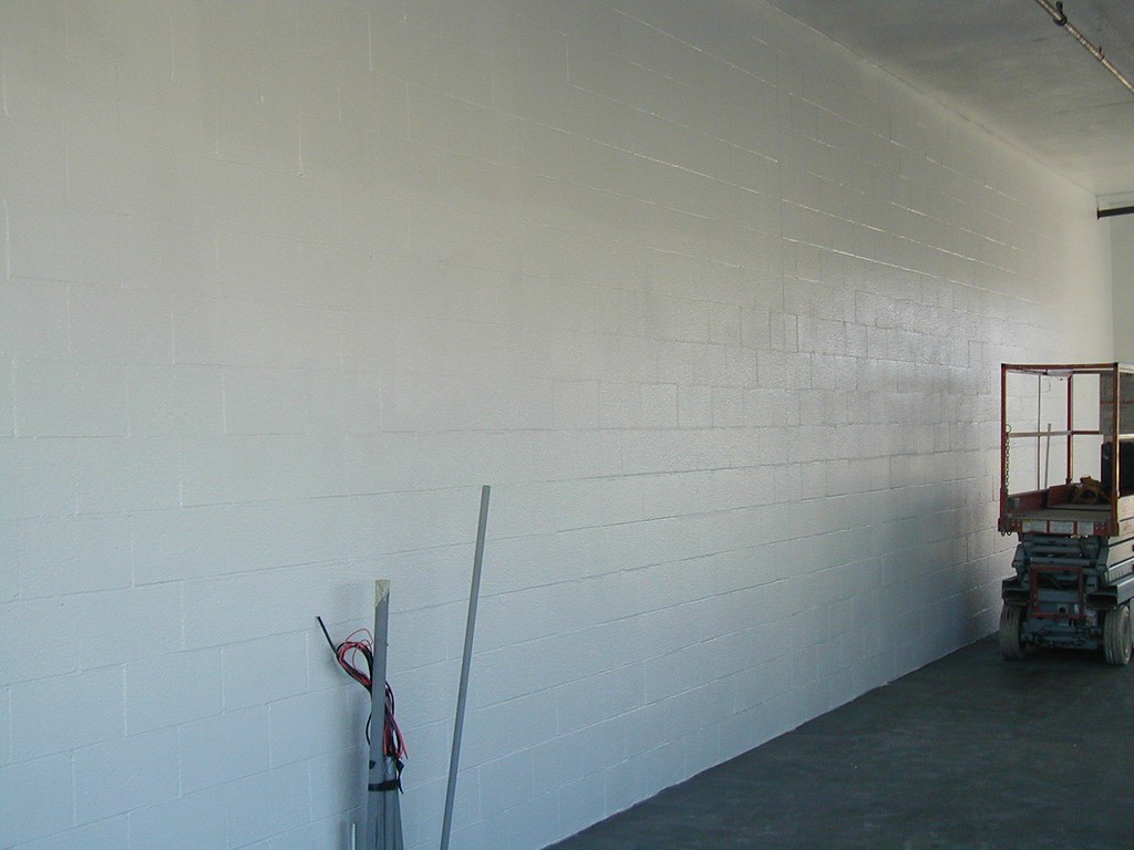 Car Wash Walls After Alaphatic Polyurea coated block walls… Midwest