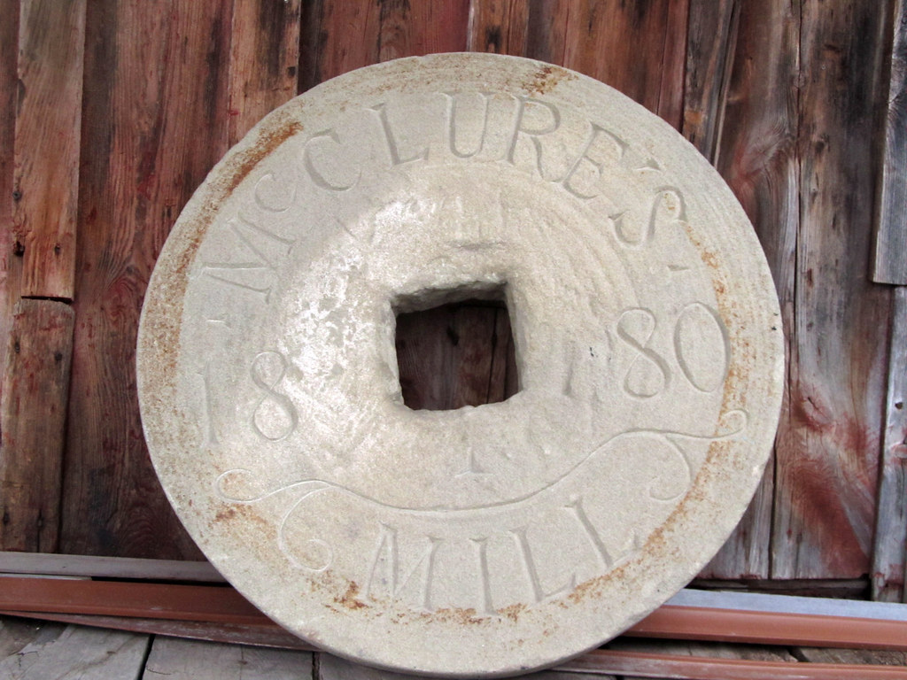 McClure's Mill IMG_3177 A millstone outside the McClure mi… Flickr