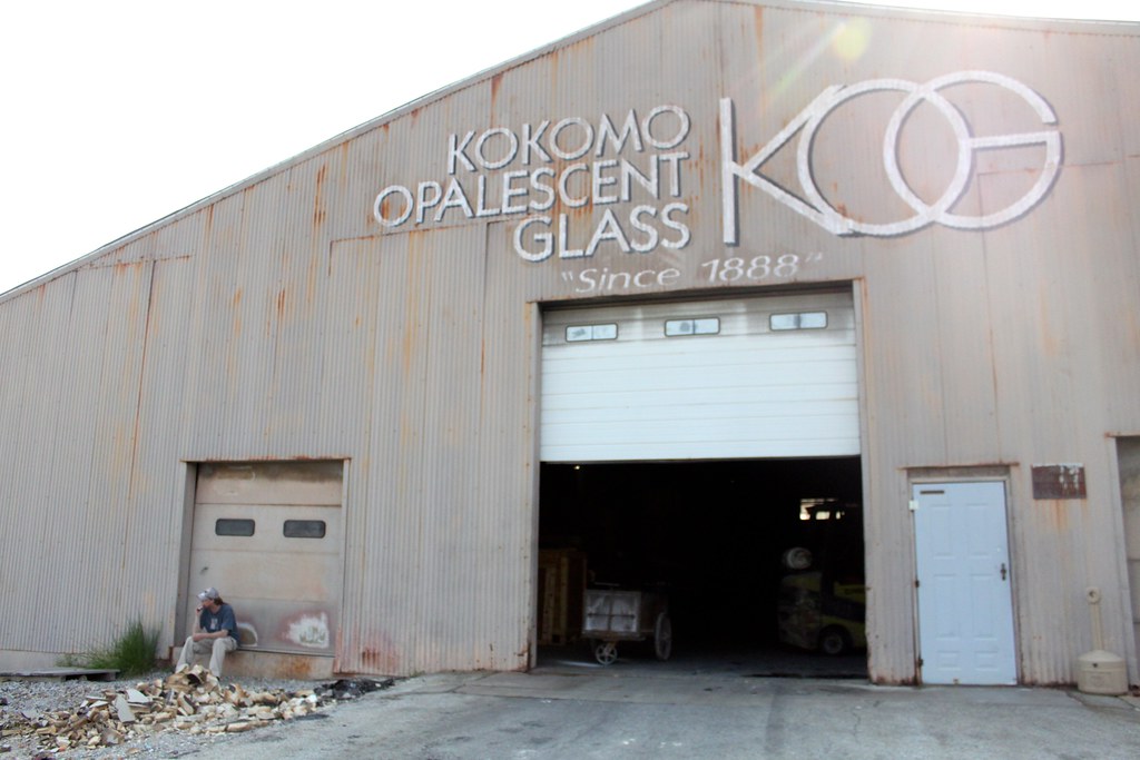 Kokomo Opalescent Glass Factory Tour! Eli Duke Flickr