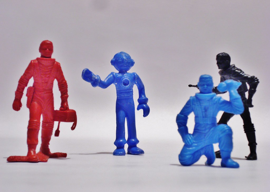 Marx Space Figures wolfman zizaña Flickr