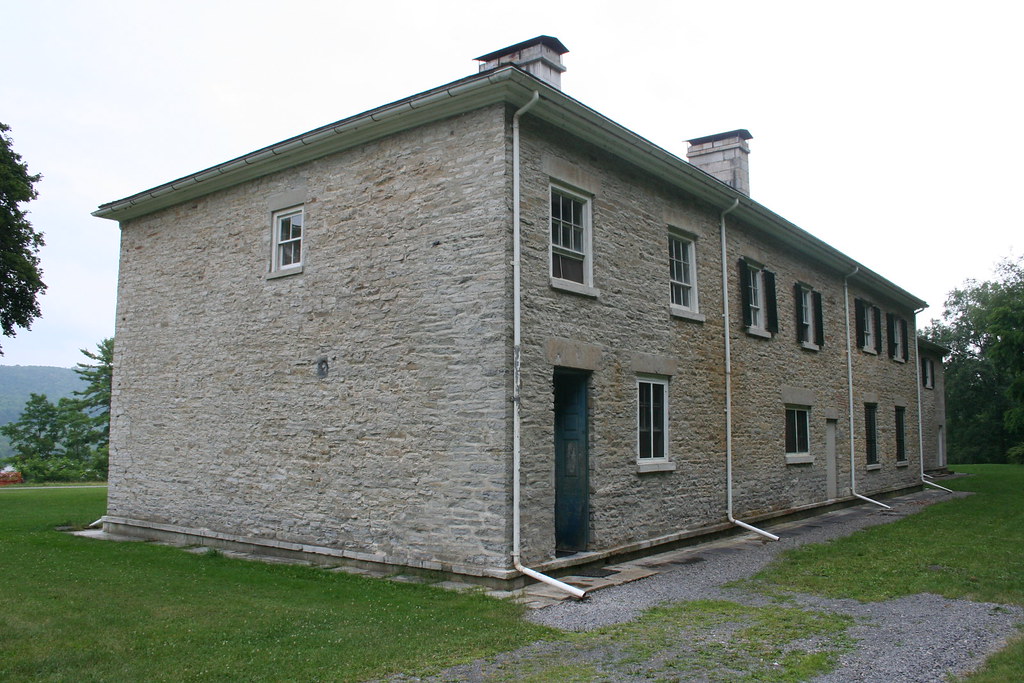 Rear facade of Hyde Hall Springfield Center, NY. North end… Flickr